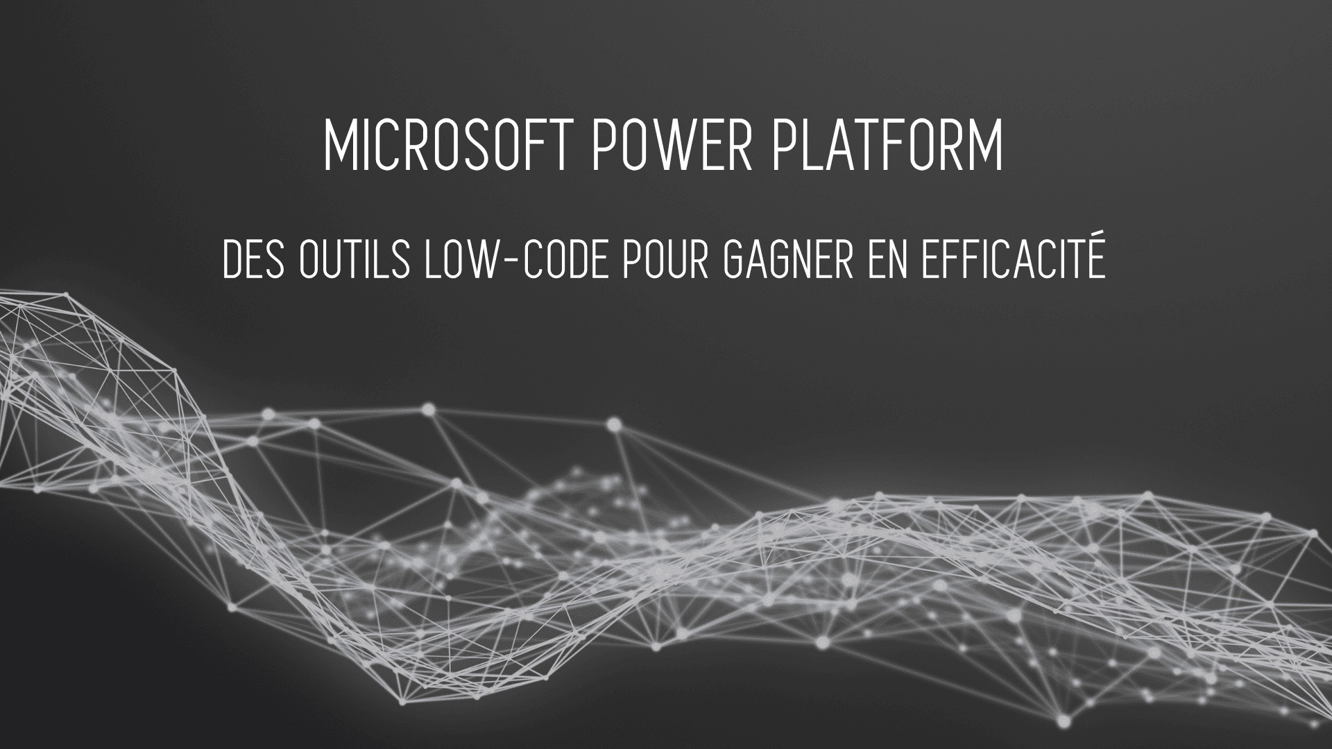 Présentation de Microsoft Power Platform