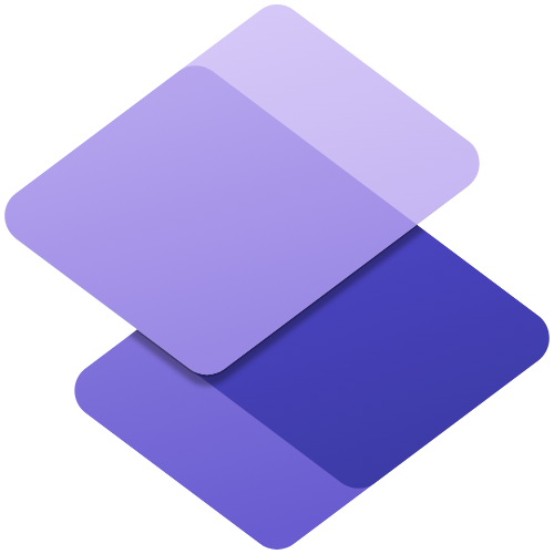 Logo de l'outil Microsoft power Pages.